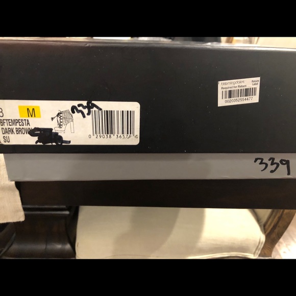 Brian Atwood BF Tempesta Dk Brown Suede Boots New - Picture 10 of 12